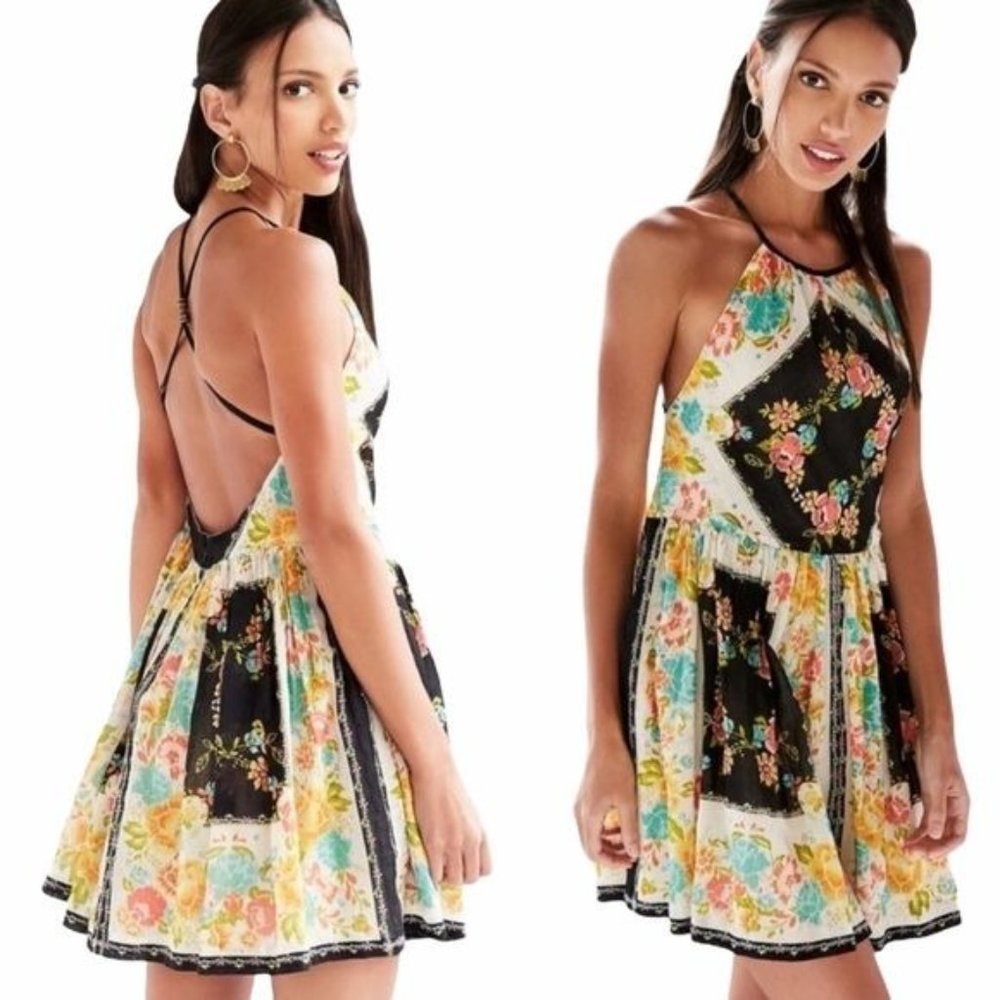 Urban Outfitters Ecote Bonita Floral Print Dress